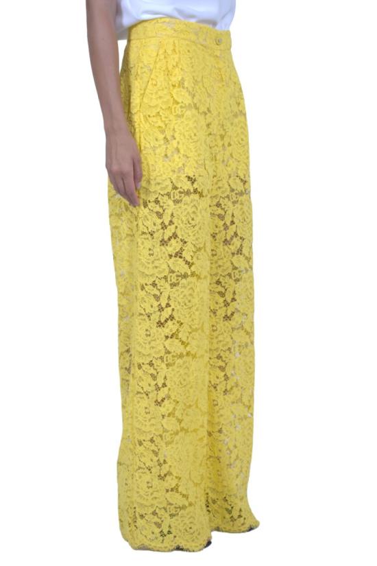 26SS 돌체앤가바나 팬츠 2100000564804 Yellow - DOLCE & GABBANA