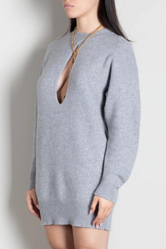 26FW 엘리자베타프랜치 원피스 AM23T66E243138 Grey - ELISABETTA FRANCHI