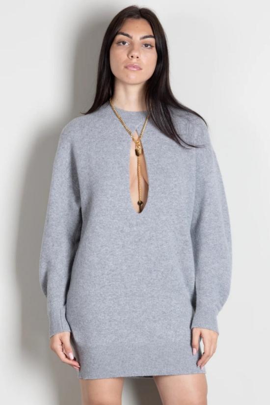 26FW 엘리자베타프랜치 원피스 AM23T66E243138 Grey - ELISABETTA FRANCHI