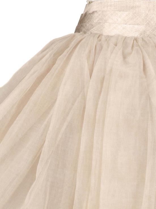 26FW 에르마노 설비노 스커트 D492O756RQVS4935 Neutrals - ERMANNO SCERVINO