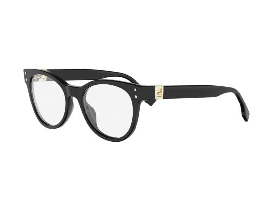 26FW 펜디 선글라스 Fe50157i 블랙 라운드 안경 - FENDI