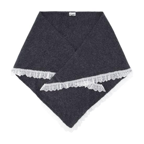 26FW 가니 머플러/스카프 B3020251 252 GREY