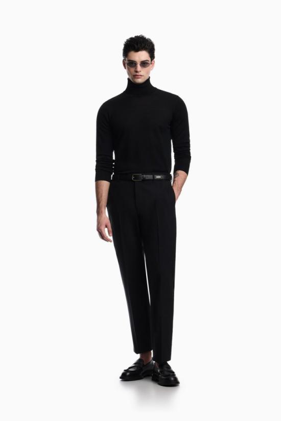 26FW 엠포리오 아르마니 니트웨어 2115956140989 Black - EMPORIO ARMANI