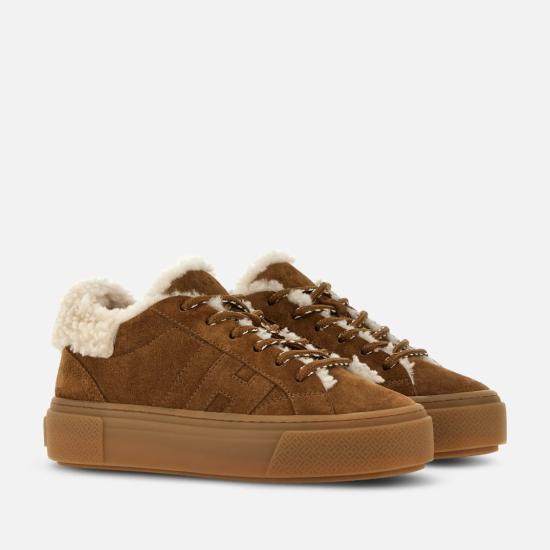26FW 호간 스니커즈 HXW7050GG10UTB7D99 Brown - HOGAN
