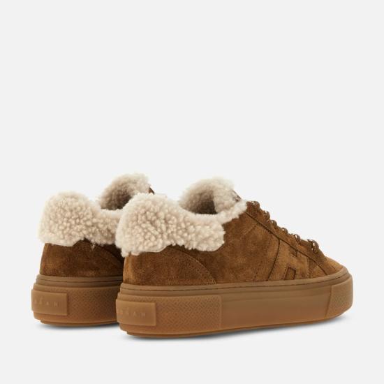26FW 호간 스니커즈 HXW7050GG10UTB7D99 Brown - HOGAN