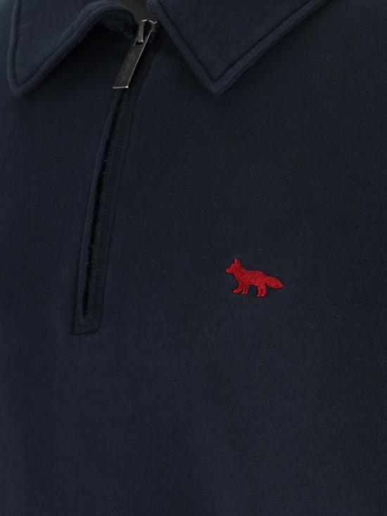 26FW 메종키츠네 탑 MRMJS08KM03400413 Blue - MAISON KITSUNE