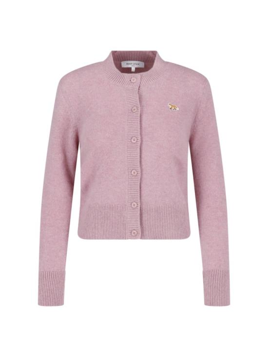 26FW 메종키츠네 베이비 폭스 램스울 피티드 가디건 PW00506KT1006P623 Pink