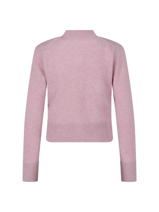 26FW 메종키츠네 베이비 폭스 램스울 피티드 가디건 PW00506KT1006P623 Pink - MAISON KITSUNE