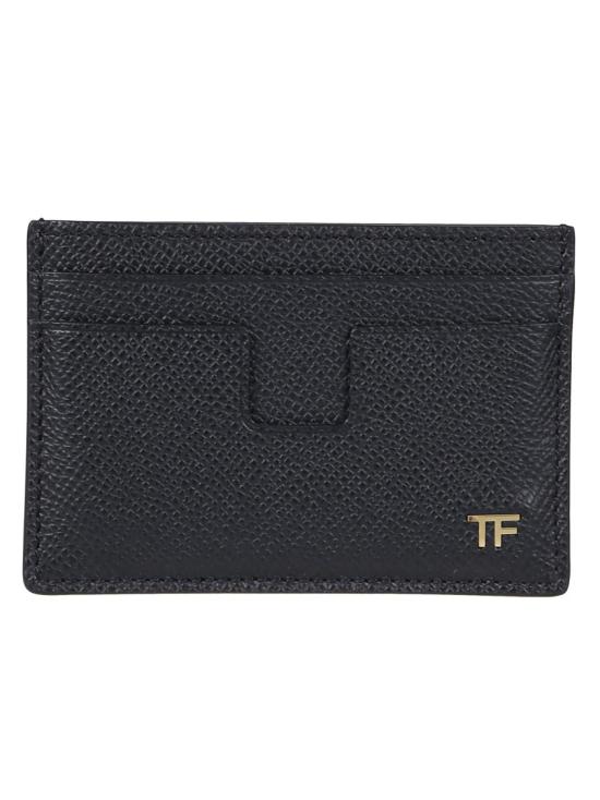 26FW 톰포드 스몰 그레인 레더 클래식 카드 홀더 YM232 LCL081G Black