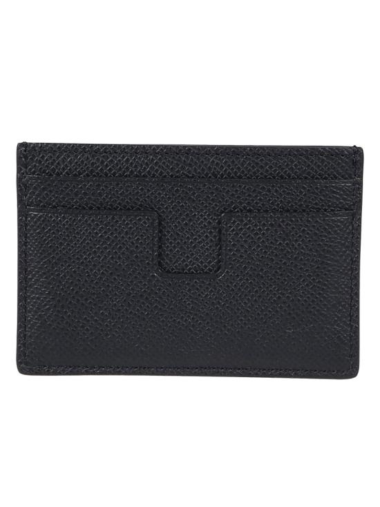 26FW 톰포드 스몰 그레인 레더 클래식 카드 홀더 YM232 LCL081G Black - TOMFORD