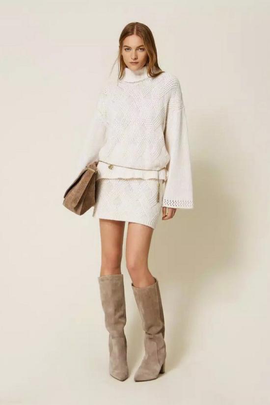26FW 트윈셋 니트웨어 2115409206156 Neutrals - TWINSET