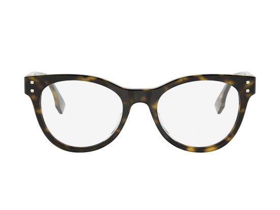 26FW 펜디 선글라스 Fe50157i 호피무늬 원형 안경
