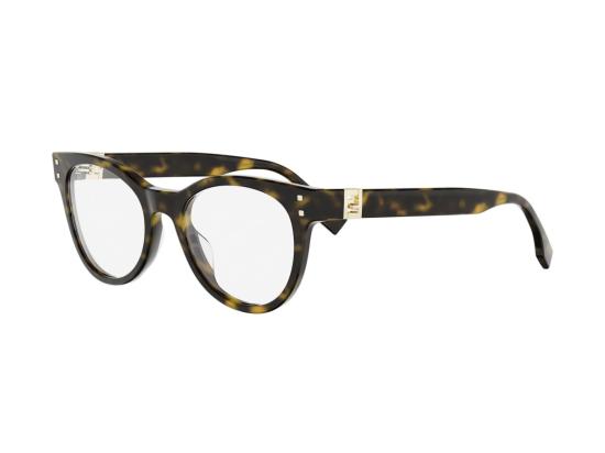 26FW 펜디 선글라스 Fe50157i 호피무늬 원형 안경 - FENDI