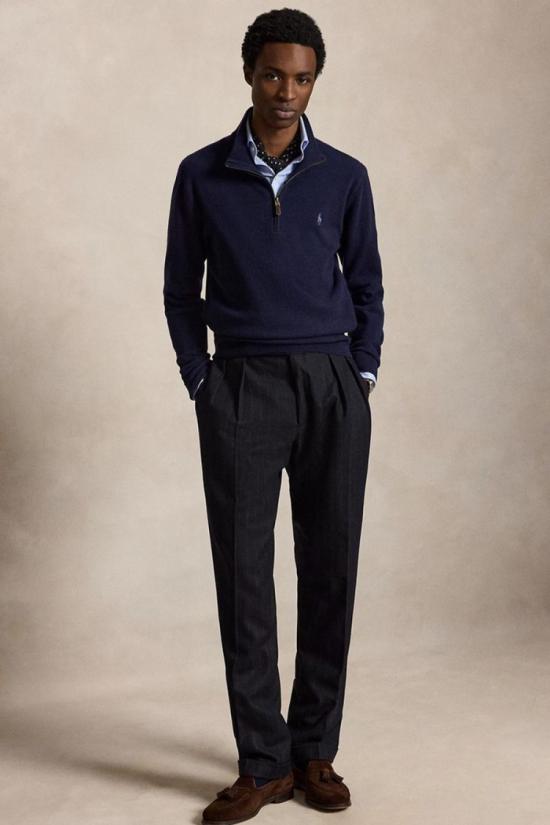 26FW 폴로 랄프로렌 니트웨어 361653878052879200 Blue - POLO RALPH LAUREN