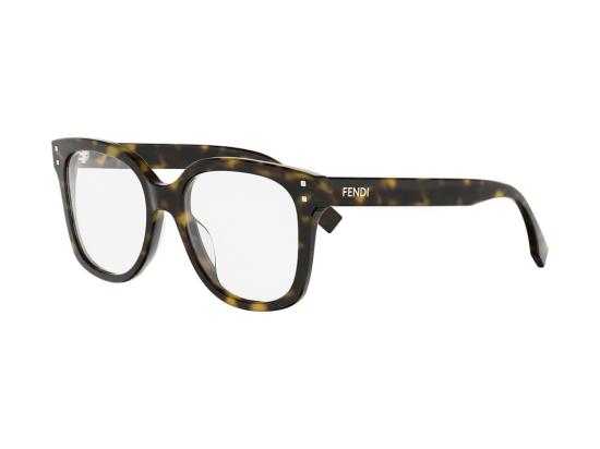 26FW 펜디 선글라스 Fe50161i 호피무늬 오버사이즈 사각 프레임 안경 - FENDI