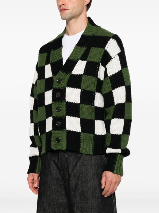 26FW 겐조 니트웨어 FG65CA8023FB 50 Green - KENZO