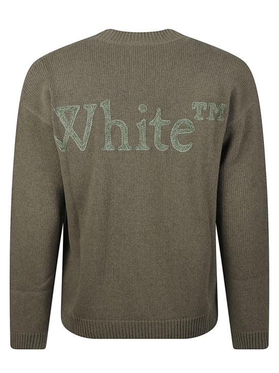 26FW 오프화이트 니트웨어 44MHE20QF26K001 Green - OFF WHITE