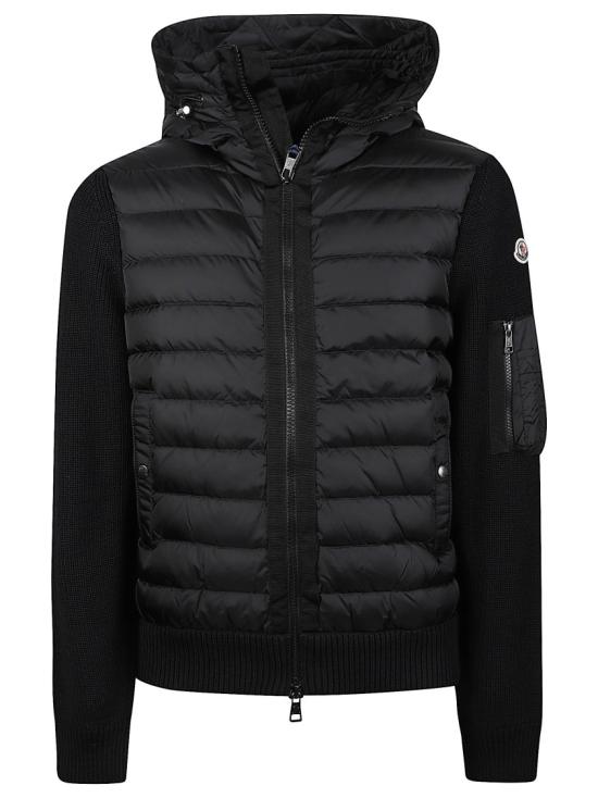 26FW 몽클레어 니트웨어 L2 091 9B508 00 A9340 Black