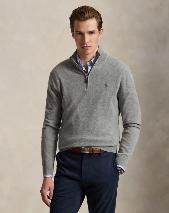 26FW 폴로 랄프로렌 니트웨어 3616851742623 Grey - POLO RALPH LAUREN