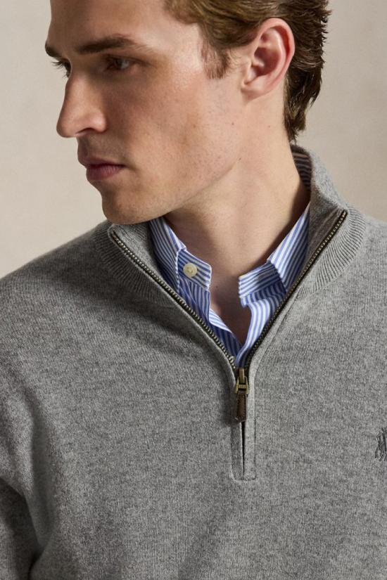 26FW 폴로 랄프로렌 니트웨어 3616851742623 Grey - POLO RALPH LAUREN
