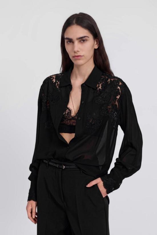 26FW 에르마노 탑 2222233365666 Black - ERMANNO