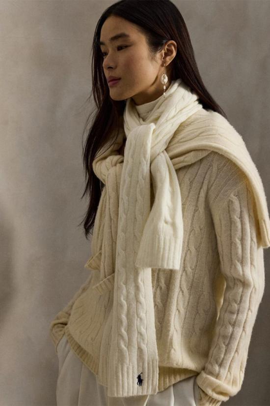 26FW 폴로 랄프로렌 머플러/스카프 361653780846915600 Neutrals - POLO RALPH LAUREN