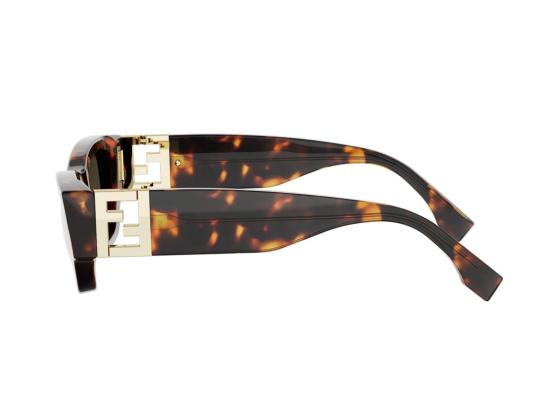 26FW 펜디 선글라스 Fe40234i 호피무늬 오버사이즈 - FENDI