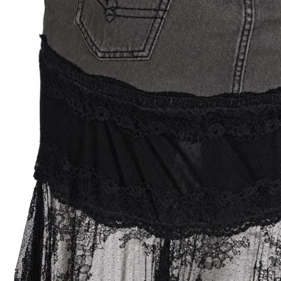 26FW 블루마린 스커트 RF6022D029487000 Black - BLUMARINE