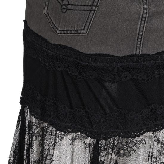 26FW 블루마린 스커트 RF6022D029487000 Black - BLUMARINE