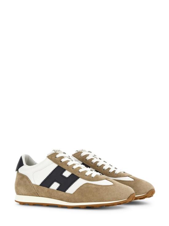26FW 호간 스니커즈 HXM6990GH00UHC6L54BEIGE WHITE NAVY Neutrals - HOGAN