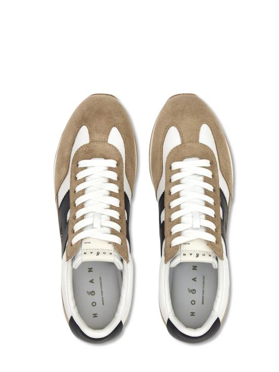 26FW 호간 스니커즈 HXM6990GH00UHC6L54BEIGE WHITE NAVY Neutrals - HOGAN