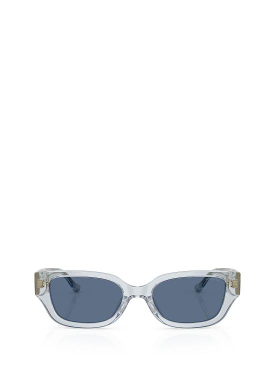 25FW 코치 선글라스 HC8439U 590480 TRANSPARENT LIGHT BLUE