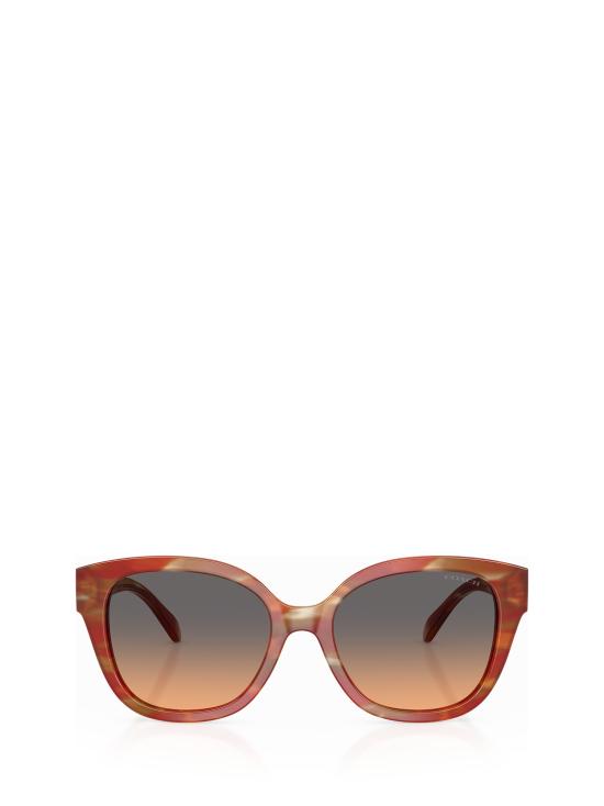 25FW 코치 선글라스 HC8438U 590018 STRIATED CHESTNUT