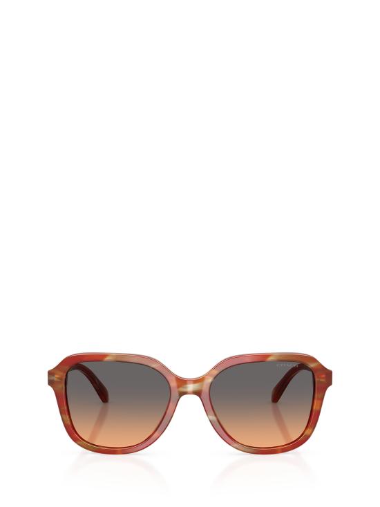 25FW 코치 선글라스 HC8437U 590018 STRIATED CHESTNUT