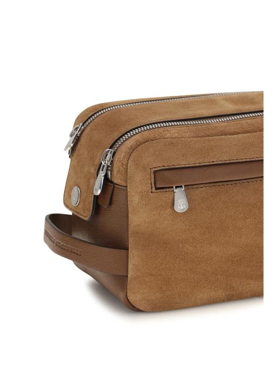 26FW 브루넬로 쿠치넬리 뷰티 케이스 MWDMBU334P CON10 BEIGE - BRUNELLO CUCINELLI