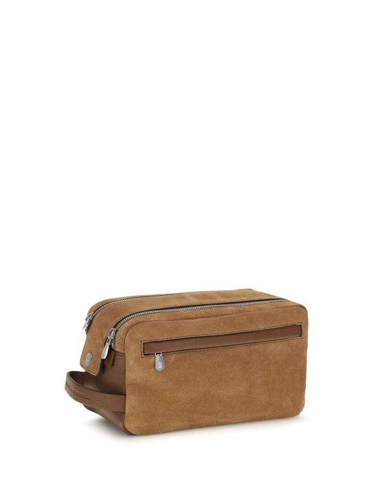 26FW 브루넬로 쿠치넬리 뷰티 케이스 MWDMBU334P CON10 BEIGE - BRUNELLO CUCINELLI