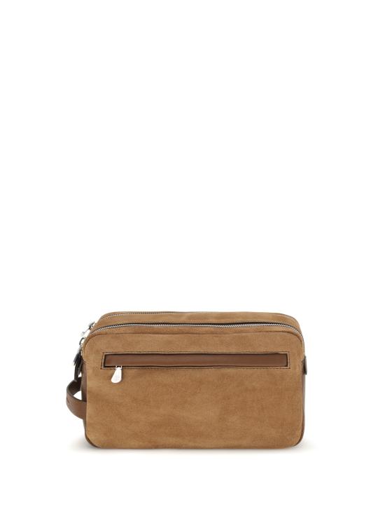 26FW 브루넬로 쿠치넬리 뷰티 케이스 MWDMBU334P CON10 BEIGE