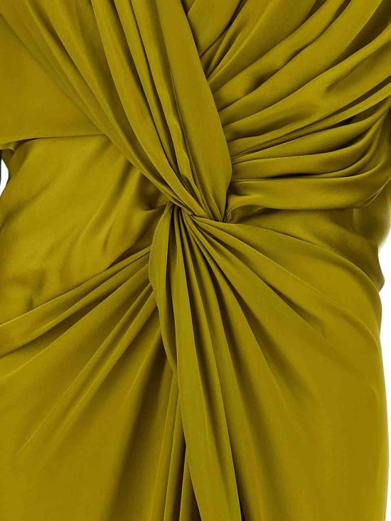 26FW 발망 미디 스커트 DR0000000114A50 GREEN - BALMAIN