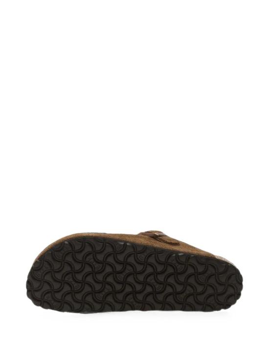 26FW 버켄스탁 보스턴 시어링 스웨이드 뮬 보스턴 시어링 스웨이드 뮬 1032432 DARK TEA - BIRKENSTOCK