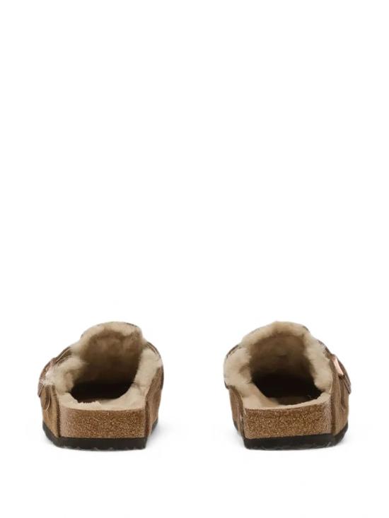 26FW 버켄스탁 보스턴 시어링 스웨이드 뮬 보스턴 시어링 스웨이드 뮬 1032432 DARK TEA - BIRKENSTOCK