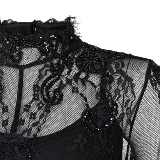 26FW 블루마린 미디 원피스 RF6062 J161622222 BLACK - BLUMARINE