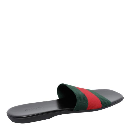 26FW 구찌 슬라이드 웨브 샌들 슬라이드 웨브 샌들 A006HQ HAAOX8460 - GUCCI