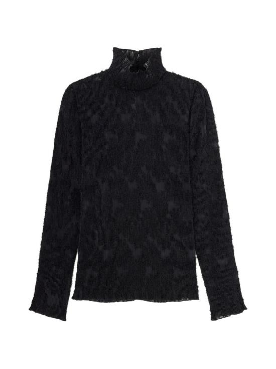 26FW 가니 반팔 티셔츠 A1040479 099 BLACK