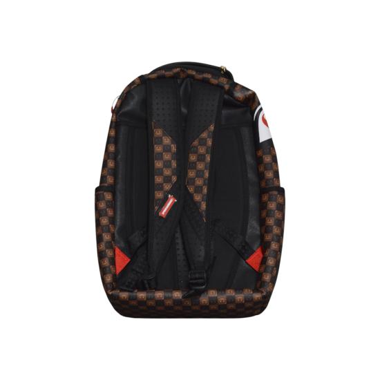 26FW 스프레이그라운드 백팩 910B8634NSZ SCACCHIMARRONE MARRONE NERO - SPRAYGROUND