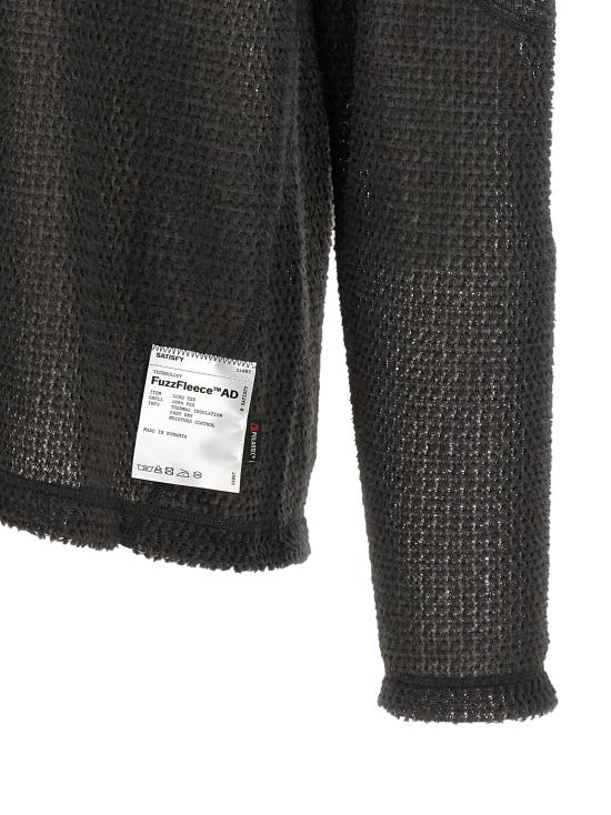 26FW 새티스파이 니트웨어 Fuzzfleece™ 광고 스웨터 및 가디건 (회색) - SATISFY
