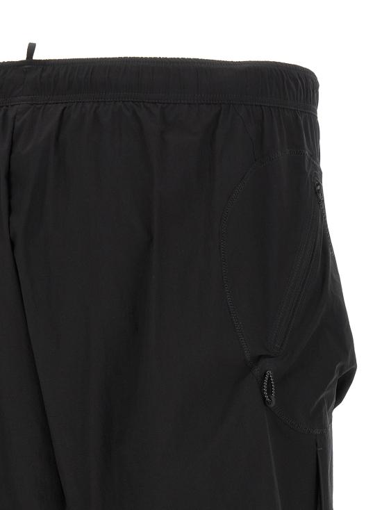 26FW 새티스파이 숏팬츠 Rippy™ Cordura® 5 버뮤다 반바지 블랙 - SATISFY