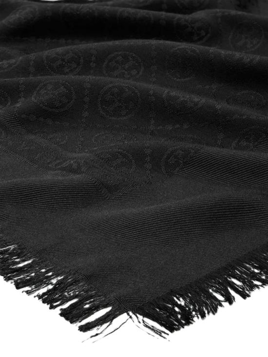 26FW 토리버치 T 모노그램 자카드 트래블러 1605701000 Black - TORY BURCH