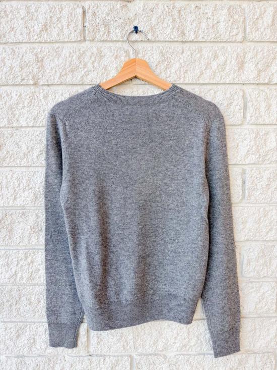  Prefontaine 스웨터 프레폰테인 프랭키 풀오버 (진주 핀 포함) 미디엄 헤더 그레이 색상 - OTHER BRANDS