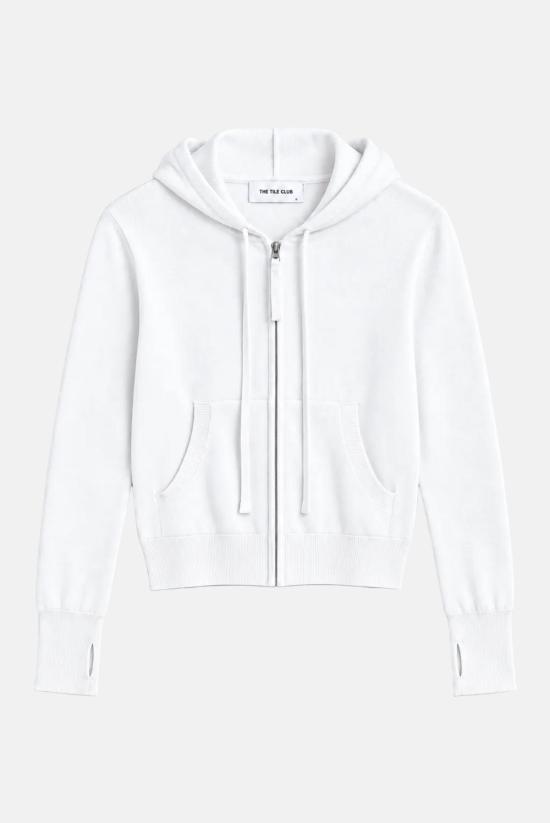  더 타일 클럽 스웨터 W26 T102 WHITE