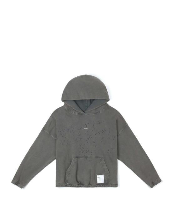  새티스파이 후드 티셔츠 11097 01A02 BLACK
